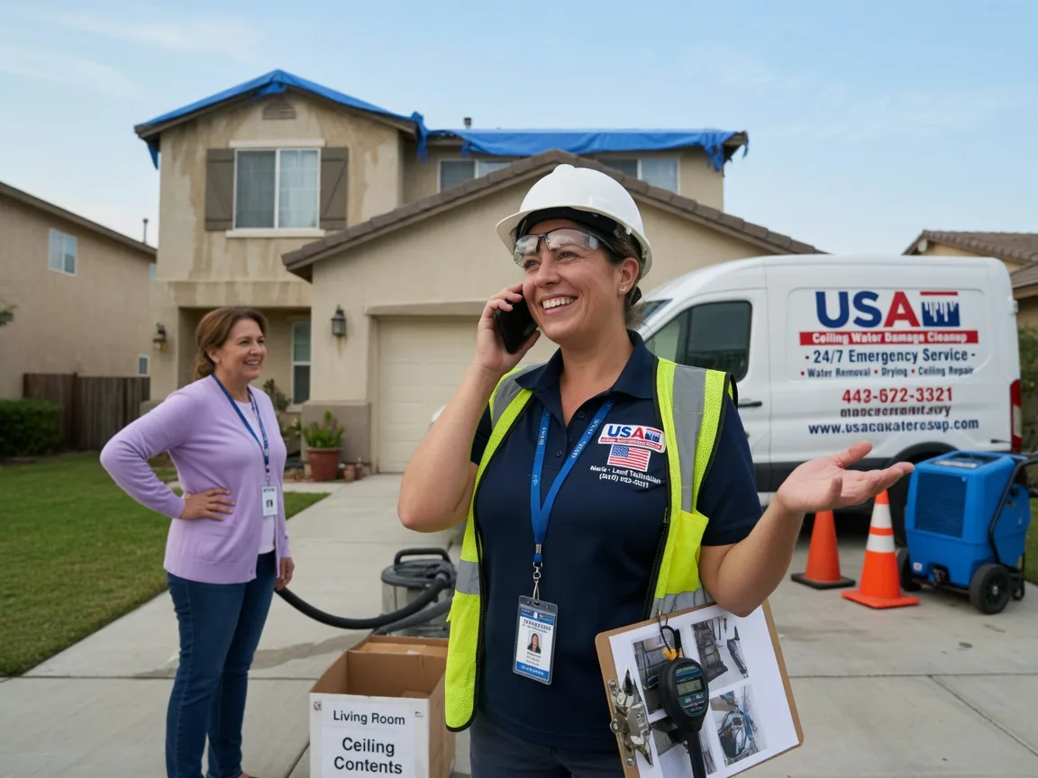Ceiling Water Damage Restoration San Joaquin, CA FAQs